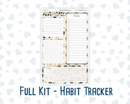 Kit 0272 - A5 - EC Notes Pages - Dashboard Kit | Productivity Page - May - Graduation