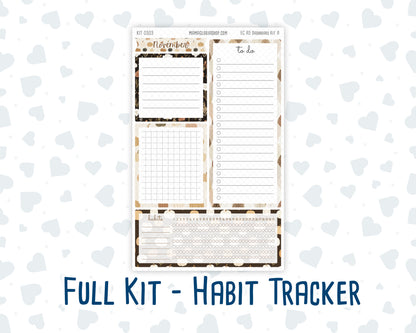 Kit 0303 - A5 - EC Notes Pages - Dashboard Kit | Productivity Page - November - Into The Woods