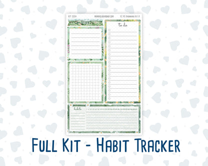 Kit 0264 - A5 - EC Notes Pages - Dashboard Kit | Productivity Page - May - Spring Walk