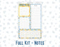 Kit 0219 - A5 - EC Notes Pages - May - Bee's Business - Dashboard Kit | Productivity Page