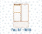 Kit 0296 - A5 - EC Notes Pages - Dashboard Kit | Productivity Page - September - Coffee Break