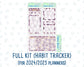 Kit 0236 - A5 - EC Notes Pages - October -Sweet & Spooky - Dashboard Kit | Productivity Page