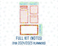 Kit 0240- A5 - EC Notes Pages - November -Cozy Thanksgiving - Dashboard Kit | Productivity Page