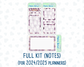 Kit 0236 - A5 - EC Notes Pages - October -Sweet & Spooky - Dashboard Kit | Productivity Page