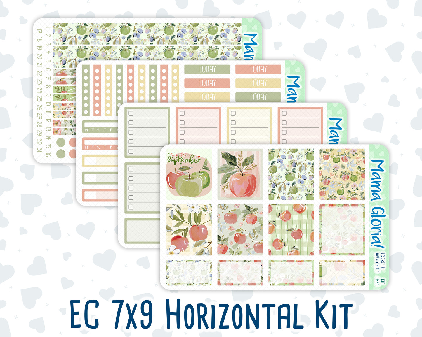 Kit 0295 - 7x9 - Horizontal - Weekly Kit - September - Apple Harvest