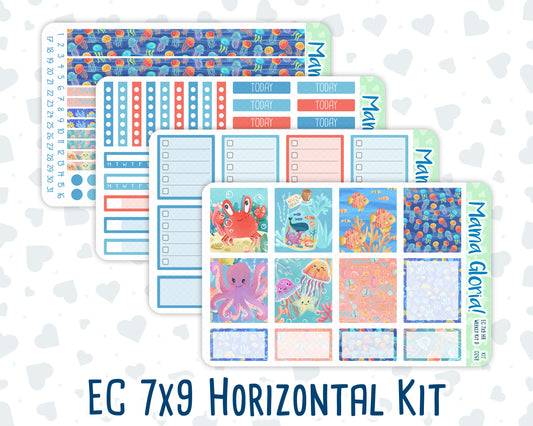 Kit 0268 - 7x9 - Horizontal - Weekly Kit - June - Sea Sweeties