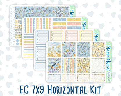 Kit 0265 - 7x9 - Horizontal - Weekly Kit - May - Honeybee Sky