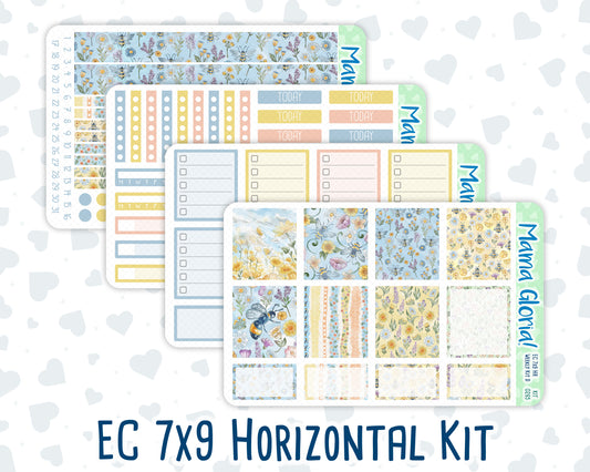 Kit 0265 - 7x9 - Horizontal - Weekly Kit - May - Honeybee Sky
