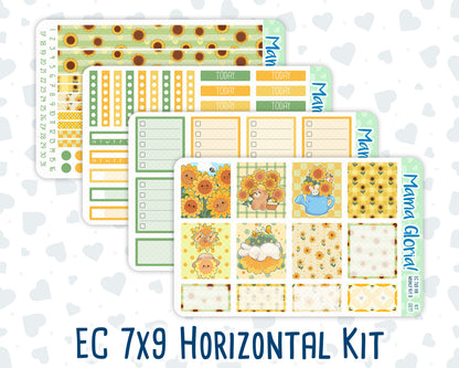 Kit 0277 - 7x9 - Horizontal - Weekly Kit - August - Sunflower Drama Club