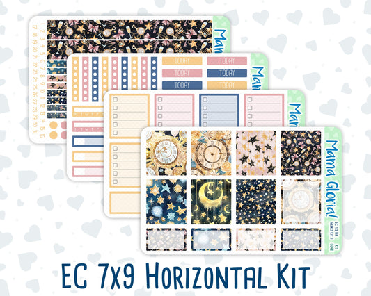Kit 0248 - 7x9 - Horizontal - Weekly Kit - January - Midnight Countdown