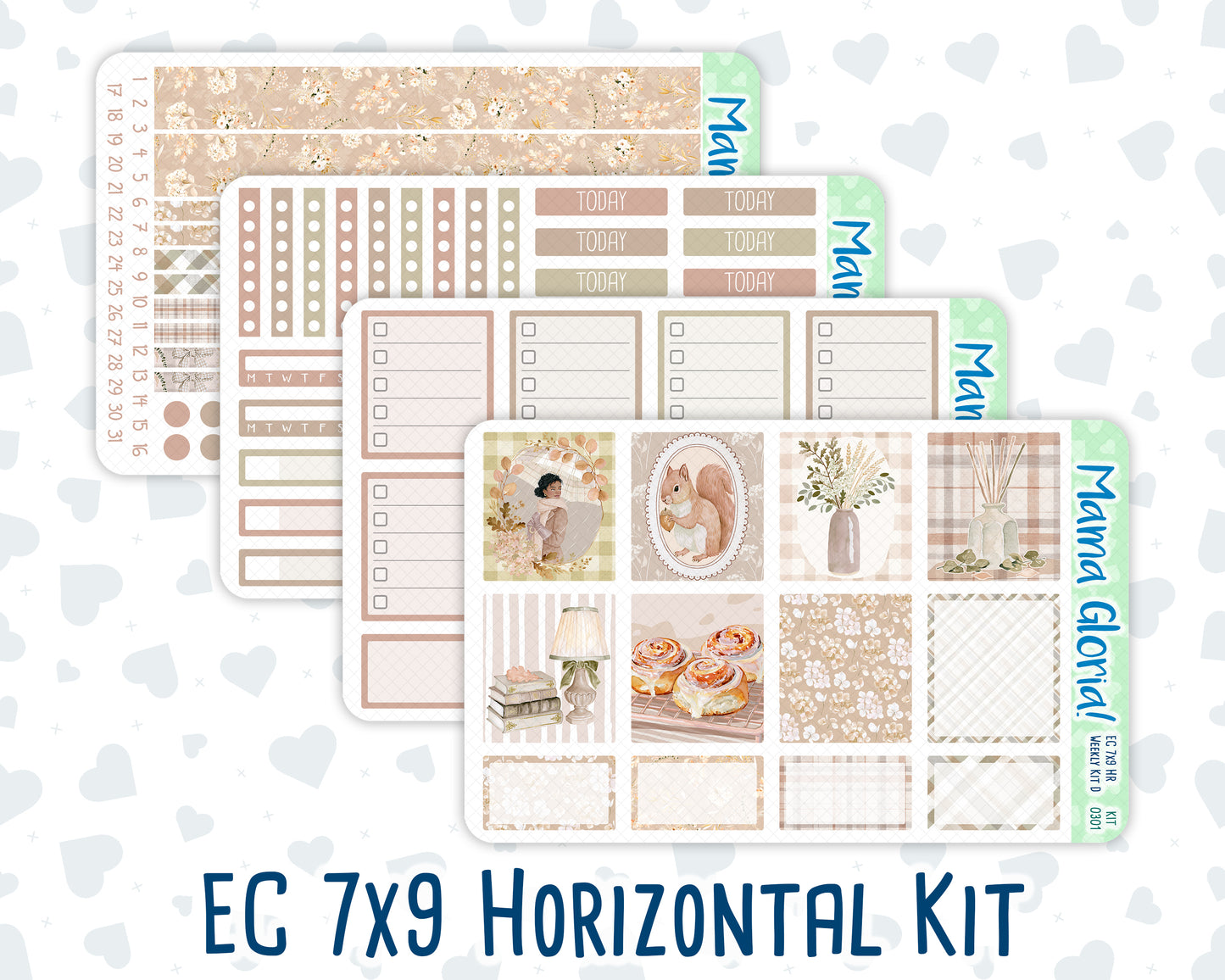 Kit 0301 - 7x9 - Horizontal - Weekly Kit - November - Sunday Comfort
