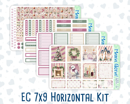 Kit 0307 - 7x9 - Horizontal - Weekly Kit - December - Velvet Hearth