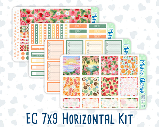 Kit 0271 - 7x9 - Horizontal - Weekly Kit - June - Strawberry Shore