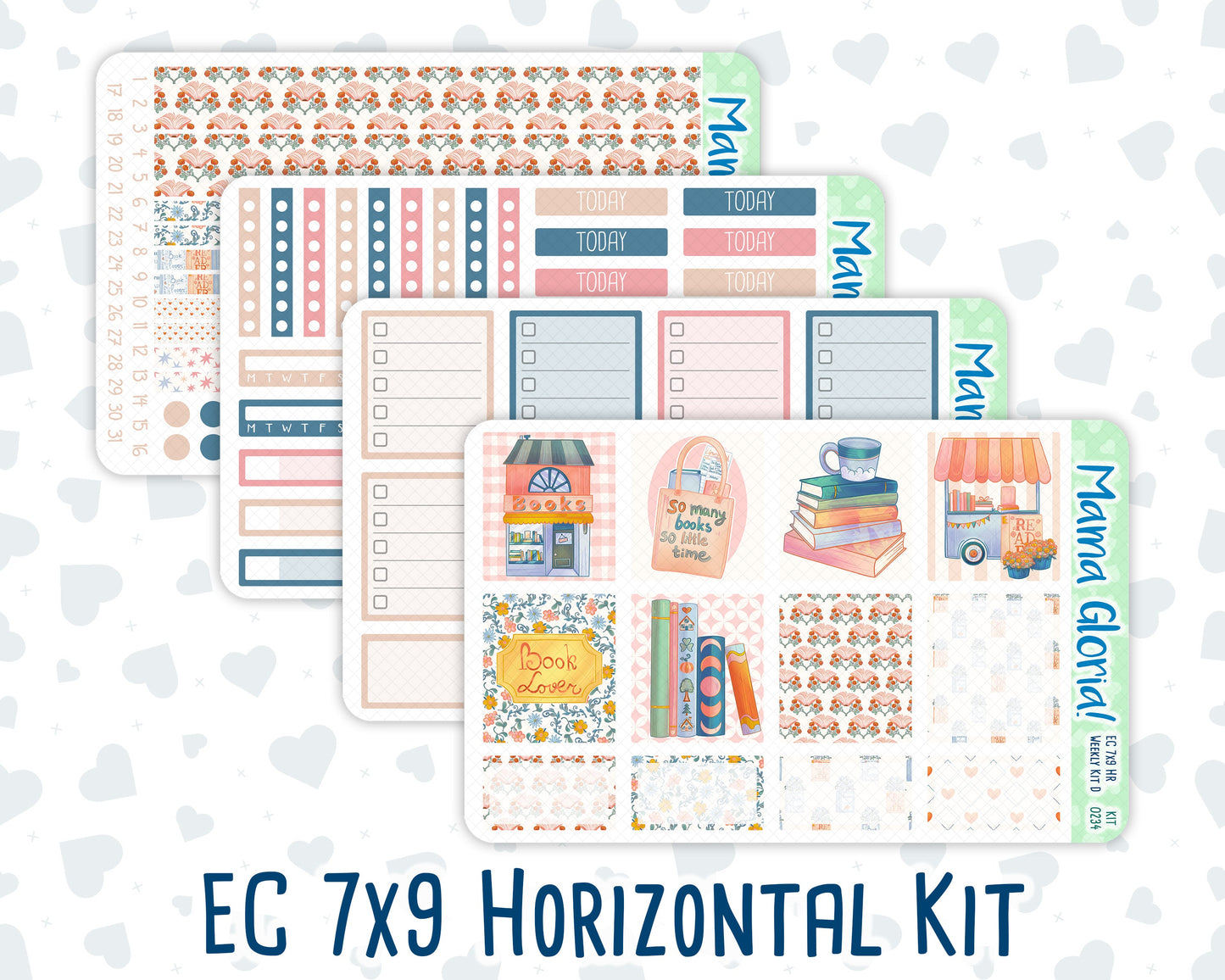 Kit 0234 - 7x9 - Horizontal - Weekly Kit - September - REF - Kit 0234 – Reader’s Escape - September