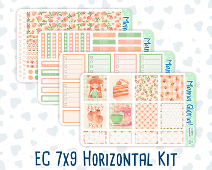 Kit 0228 - 7x9 - Horizontal - Weekly Kit - August - Just Peachy