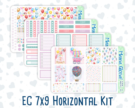 Kit 0225 - 7x9 - Horizontal - Weekly Kit - July - Carnival Joy