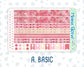 Kit 0254 - 7x9 - Horizontal - Weekly Kit - February - Valentine Village