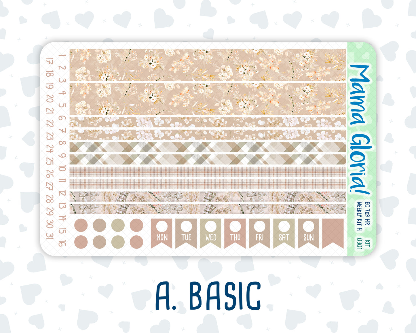 Kit 0301 - 7x9 - Horizontal - Weekly Kit - November - Sunday Comfort
