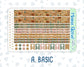 Kit 0243 - 7x9 - Horizontal - Weekly Kit - November - Boho Autumn