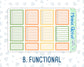 Kit 0229 - 7x9 - Horizontal - Weekly Kit - August - Golden Faces