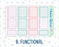 Kit 0225 - 7x9 - Horizontal - Weekly Kit - July - Carnival Joy