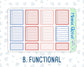 Kit 0273 - 7x9 - Horizontal - Weekly Kit - July - Americana In Bloom