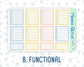 Kit 0265 - 7x9 - Horizontal - Weekly Kit - May - Honeybee Sky