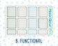 Kit 0245 - 7x9 - Horizontal - Weekly Kit - December - Vintage Christmas