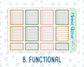 Kit 0243 - 7x9 - Horizontal - Weekly Kit - November - Boho Autumn