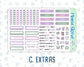 Kit 0263 - 7x9 - Horizontal - Weekly Kit - April - Lavender Drift