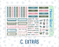 Kit 0275 - 7x9 - Horizontal - Weekly Kit - July - Tropical Safari Blush