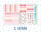 Kit 0254 - 7x9 - Horizontal - Weekly Kit - February - Valentine Village