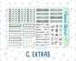 Kit 0245 - 7x9 - Horizontal - Weekly Kit - December - Vintage Christmas