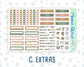 Kit 0243 - 7x9 - Horizontal - Weekly Kit - November - Boho Autumn