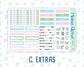 Kit 0262 - 7x9 - Horizontal - Weekly Kit - April - Spring Puffs