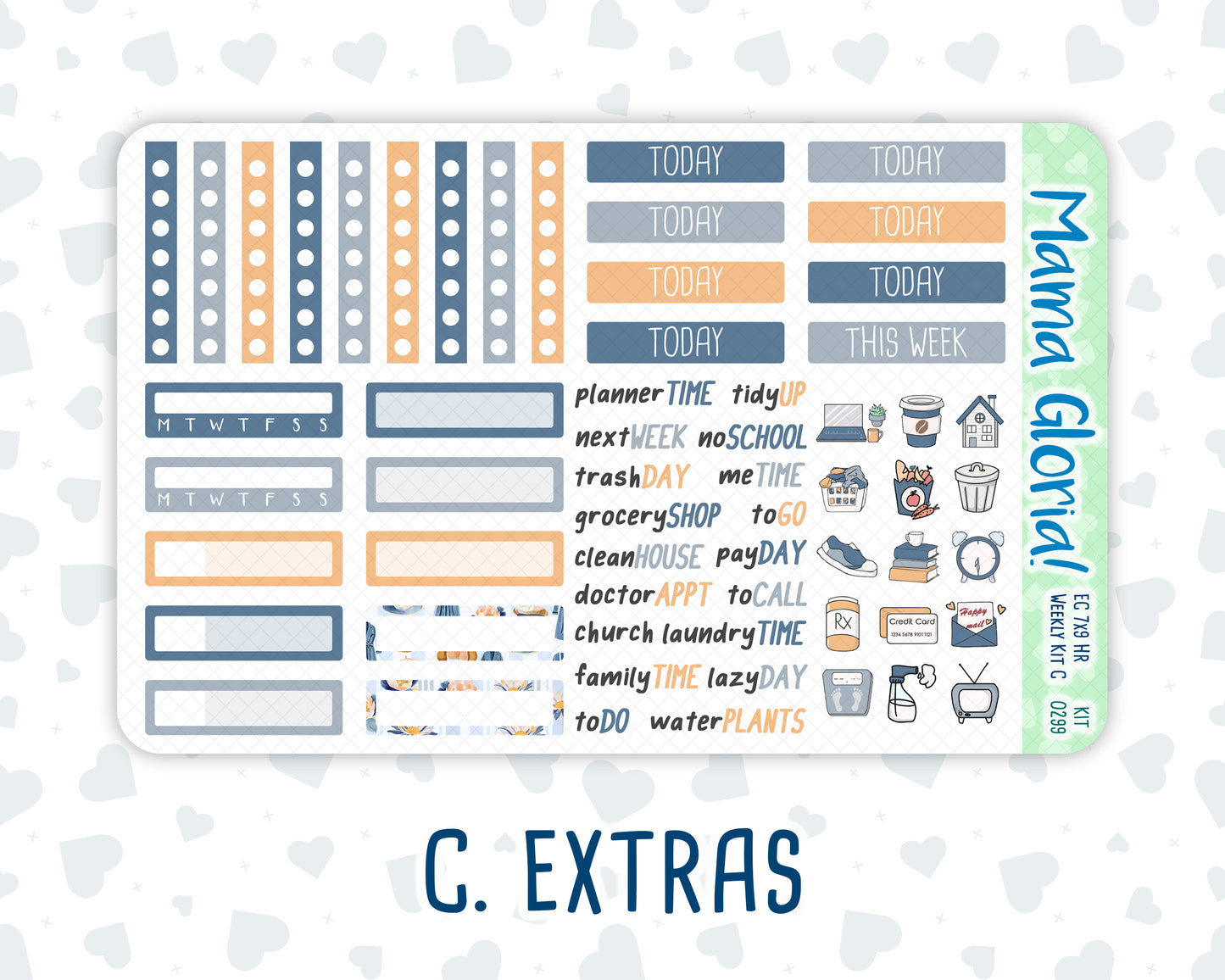 Kit 0299 - 7x9 - Horizontal - Weekly Kit - October - Book Nook