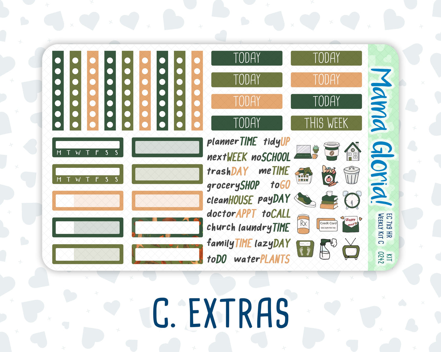 Kit 0242 - 7x9 - Horizontal - Weekly Kit - November - Cottage Autumn
