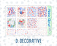 Kit 0273 - 7x9 - Horizontal - Weekly Kit - July - Americana In Bloom