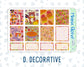 Kit 0240 - 7x9 - Horizontal - Weekly Kit - November - Cozy Thanksgiving