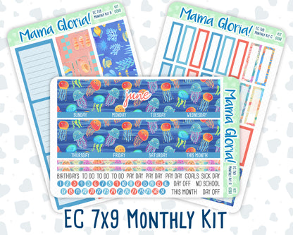 Kit 0268 - 7x9 - EC Monthly Kit - June - Sea Sweeties