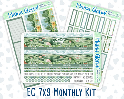 Kit 0264 - 7x9 - EC Monthly Kit - May - Spring Walk