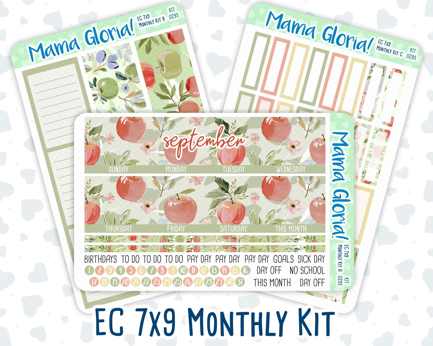 Kit 0295 - 7x9 - EC Monthly Kit - September - Apple Harvest