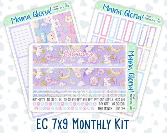 Kit 0252 - 7x9 - EC Monthly Kit - February - Tokyo Candy Cloud