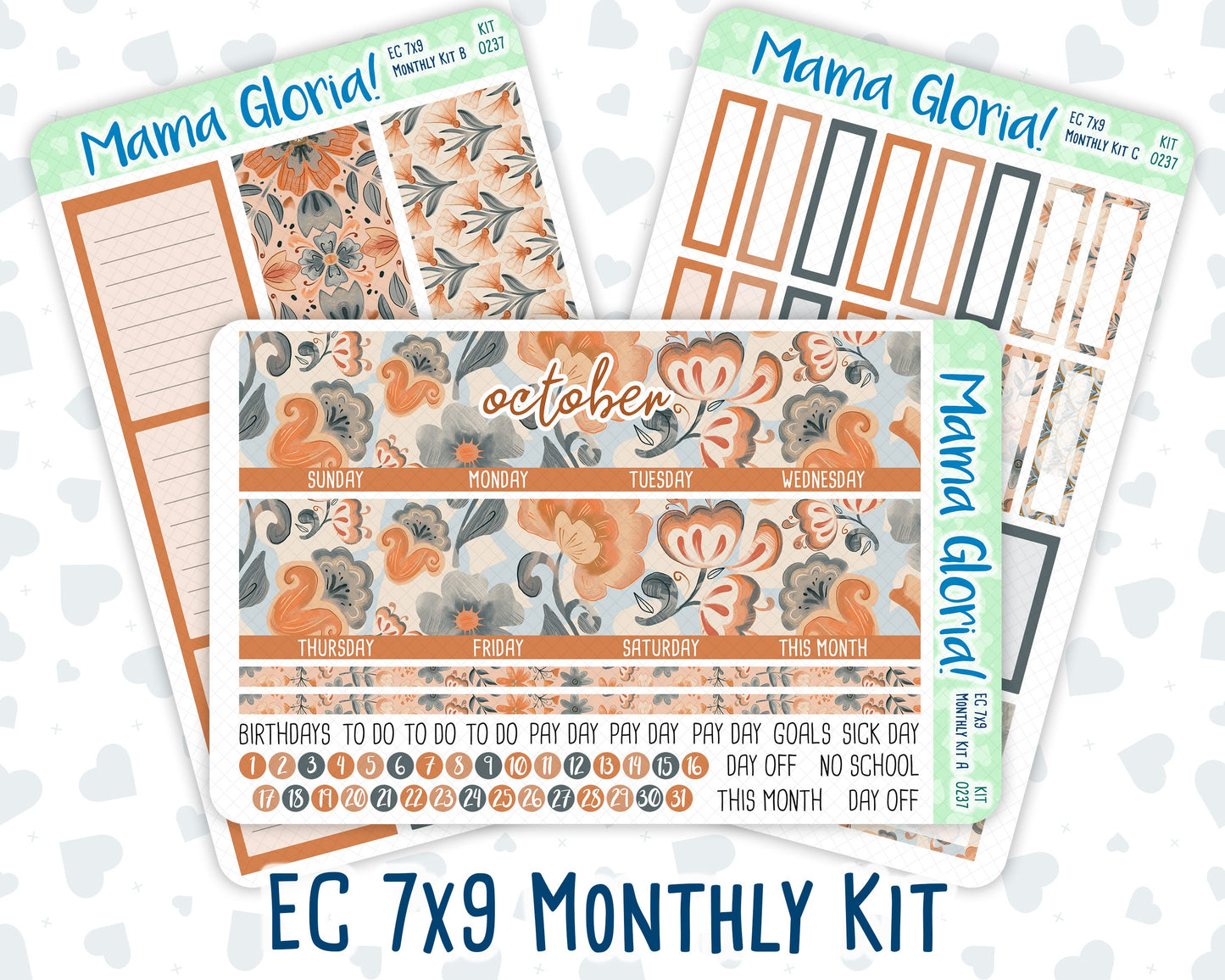 Kit 0237 - 7x9 - EC Monthly Kit - October - Forest Folk