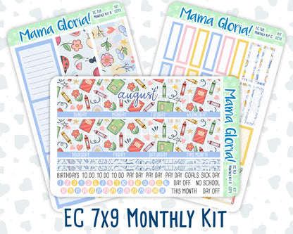 Kit 0279 - 7x9 - EC Monthly Kit - August - Not Ready For School