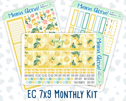 Kit 0227 - 7x9 - EC Monthly Kit - July - Lemon Grove