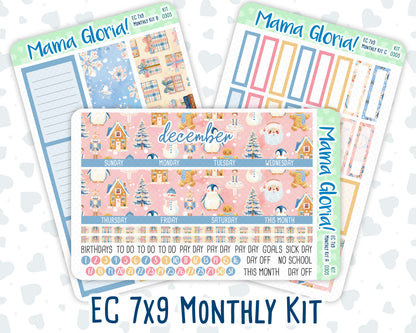 Kit 0305 - 7x9 - EC Monthly Kit - December - Sugarplum Parade