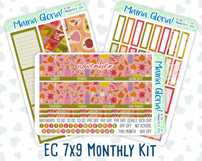 Kit 0240 - 7x9 - EC Monthly Kit - November - Cozy Thanksgiving