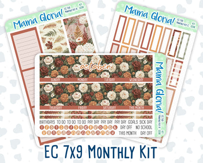 Kit 0298 - 7x9 - EC Monthly Kit - October - Velvet Bloom