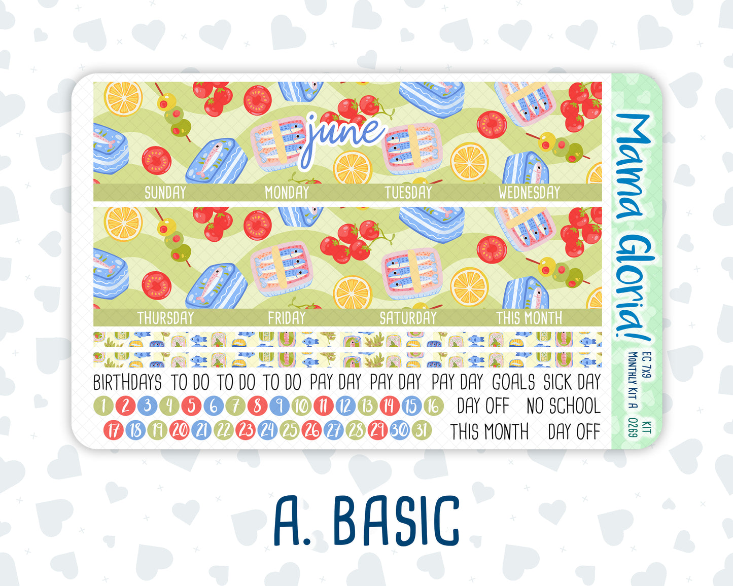 Kit 0269 - 7x9 - EC Monthly Kit - June - Dolce Mare